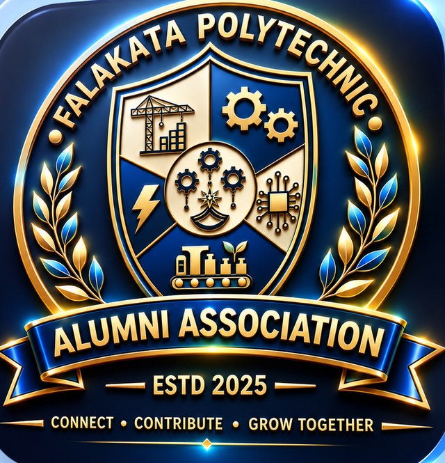 Falakata Polytechnic Alumni Association emblem, established 2025